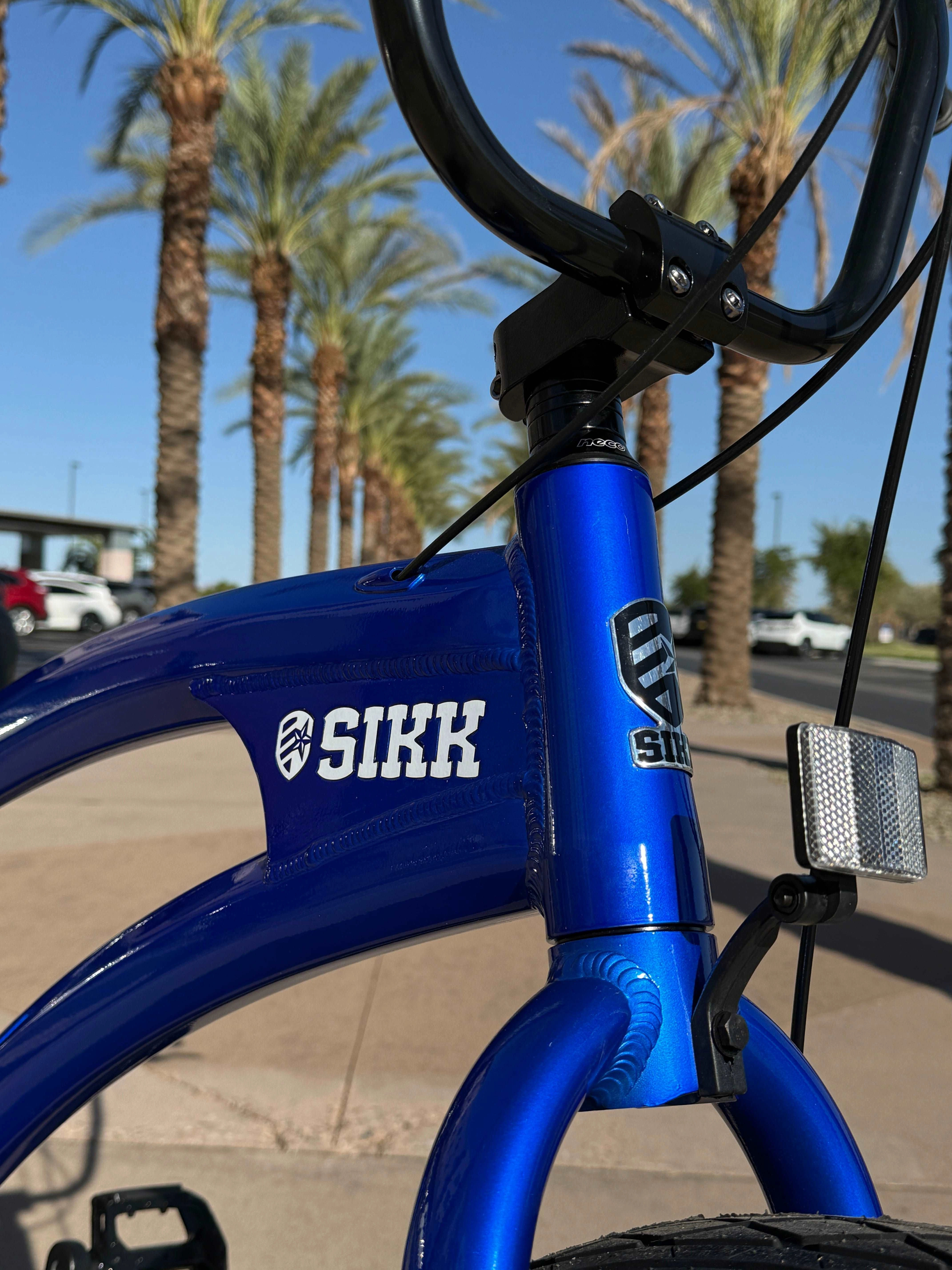**Blaues Wunder: SIKK SS Fatbike, 7 Gang, Aluminiumrahmen – Dein Sommerhit am Strand!**